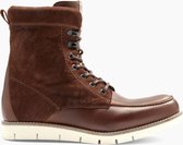 REV'IT! Mohawk 3 Brown White Motorcycle Shoes - Maat 42