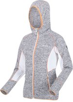 De Regatta Walbury III fleece met volledige rits - dames - met capuchon - thermo - Wit