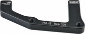 remschijf adapter Is-PM achter 203 mm zwart