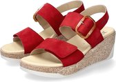 Mephisto Giulia - dames sandaal - rood - maat 39 (EU) 6 (UK)