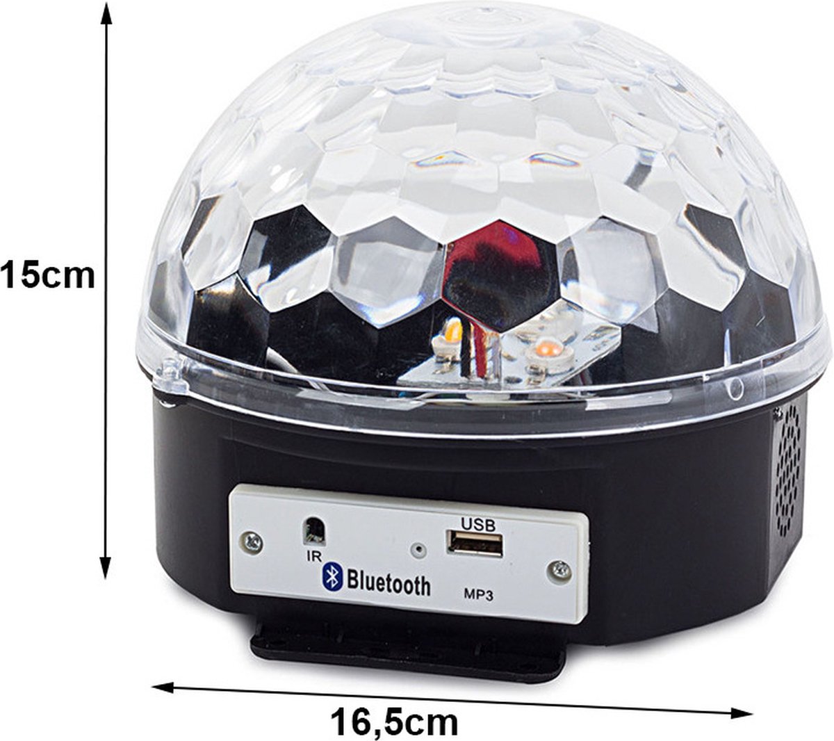 Boule disco avec lecteur mp3 - lecteur USB Lampe disco LED - Boule