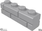 LEGO Baksteen 1x4, 15533 Licht blauwgrijs 50 stuks