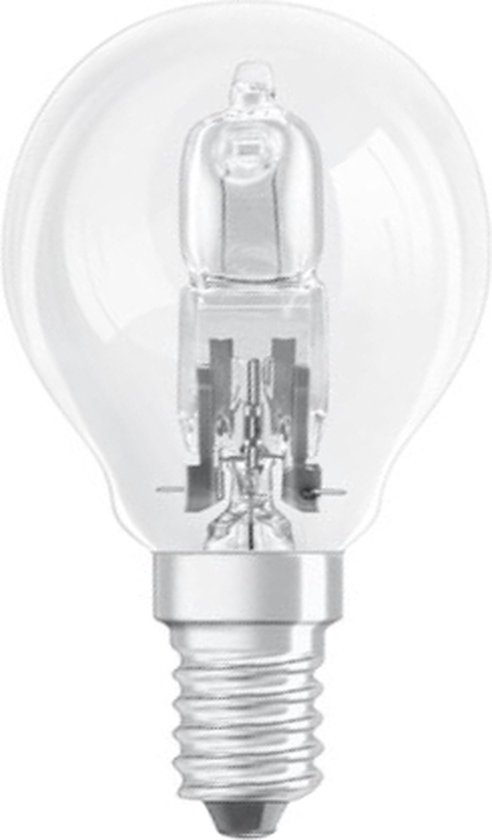 Osram Kogel Halogeenlamp E14 46W (60W) - Warm Wit Licht - Dimbaar | bol.com
