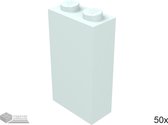 LEGO 22886 Licht aqua 50 stuks