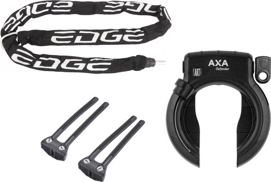 ART2 Ringslot Axa Defender - zwart - Fiets vooruit