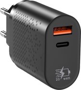 Snellader - Fast Dual Charger 20w - Wit