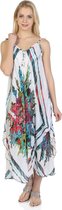 Aquatolia Woman Dress, Dames Jurk- Afrodit strandjurk - Wit Multi / Standart