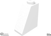 LEGO Dakpan 2x1x2, 60481 Wit 50 stuks