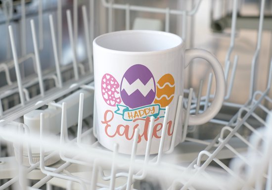 Tasse de Pâques HappyEaster | Cadeau de Pâques | Pâques | Décoration de Pâques | Décoration de Pasen | Cadeaux drôles | Tasse de café | Gobelet à café | Tasse à thé | Tasse de thé