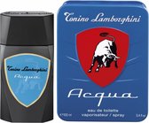 Lamborghini Acqua EDT 100ml in een blik