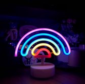 Regenboog Neon Lamp - Multi color -  Sfeerverlichting - Neon LED lamp - Woonkamer - Slaapkamer - Kinderkamer