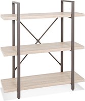 HakuShop Etagere | Blank eiken Hout | room divider | 3 planken | 90x33x102