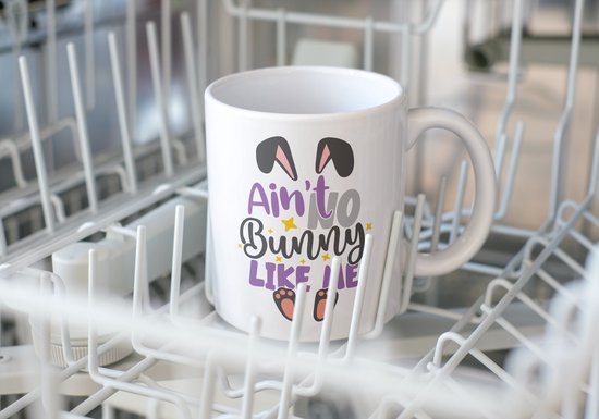 Tasse de Pâques AintNoBunnyLikeMe | Cadeau de Pâques | Pâques | Décoration de Pâques | Décoration de Pasen | Cadeaux drôles | Tasse de café | Gobelet à café | Tasse à thé | Tasse de thé