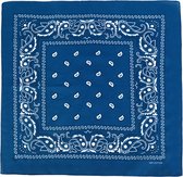 Bandana - 2 Stuk(s) - Slab - Blauw - Carnavalskleding - Dames Heren Kinderen - 55x55cm