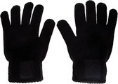 Ajax Handschoenen - Volwassenen - Zwart - Maat: L/XL