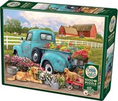 Cobble Hill puzzel Flower Truck - 1000 stukjes