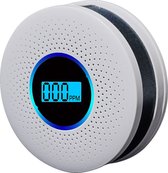 Smarttechnology Rookmelder en koolmonoxidemelder in één - Combimelder - CE Keurmerk - 10 Jaar levensduur - Rook- en koolmonoxidemelder