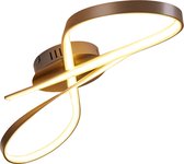 Moderne Led Lamp - Ovale Led Plafondlamp - Zuinige Led Muurlamp - Nikkel Plafondlamp - Woonkamer Led Plafondlamp - Eetkamer Moderne Muurlamp