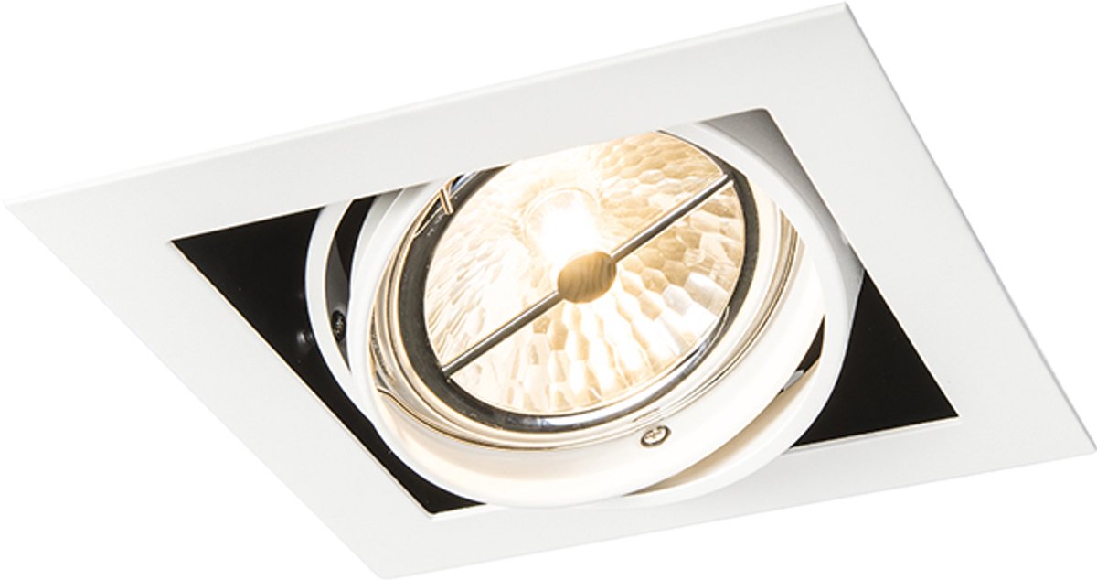 QAZQA Inbouwspot wit AR111 verstelbaar - Oneon