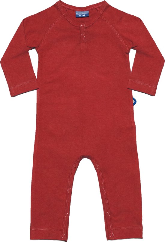Silky Label jumpsuit hypnotizing red - smalle pijp - maat 62/68 - rood
