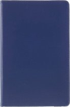 Bookcase voor iPad Mini 6 Flip Stand 360° Blauw Luxe Smart Book Draaibare Case Gekleurde Tablethoes.