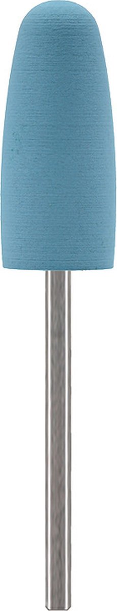 Rubberen polijst bit (blauw)