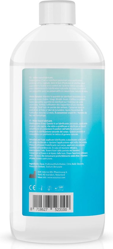 EasyGlide - Waterbasis Glijmiddel - 500 ml