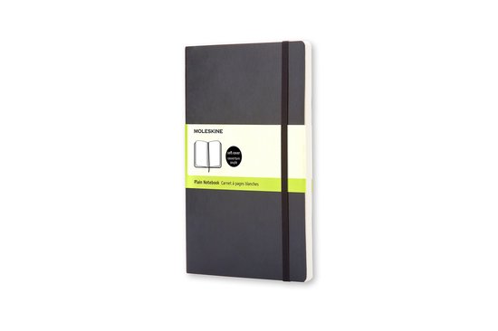 Moleskine Classic Notitieboek – Large – Softcover – Blanco – Zwart