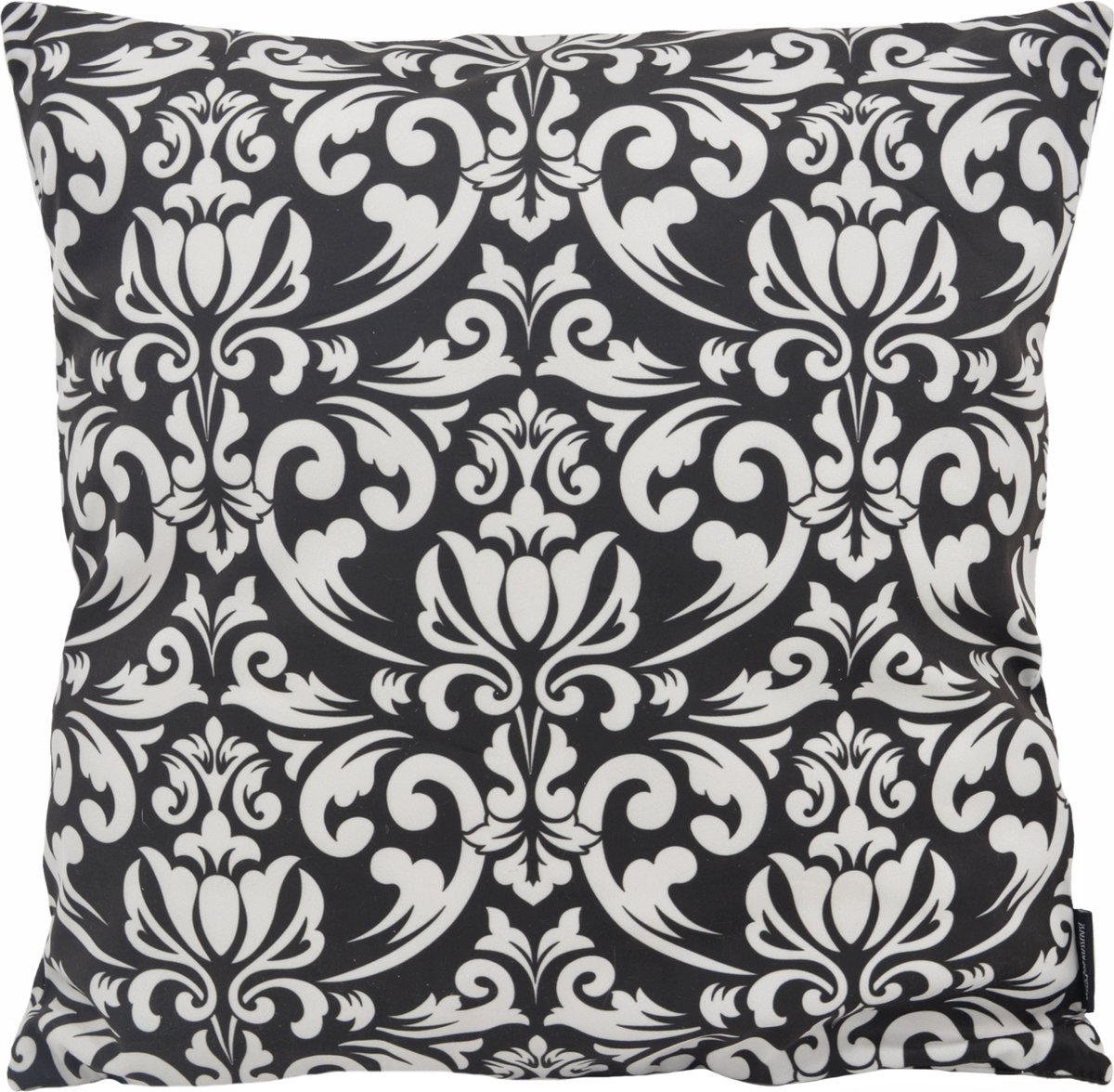 Gek op Kussens! Barok Zwart/Wit Kussenhoes | Katoen / Polyester | 45 x 45 cm Zwart-Wit