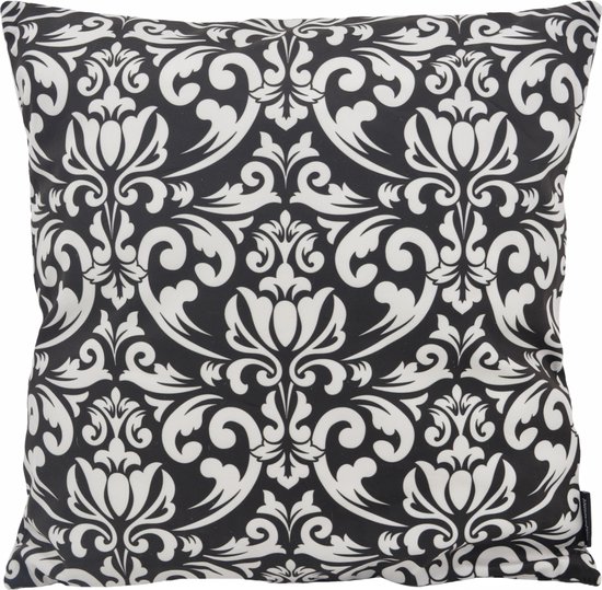 Barok Zwart/Wit Kussenhoes | Katoen / Polyester | 45 x 45 cm