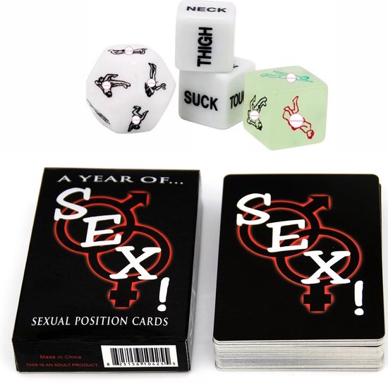 Afbeelding van het spel Teasy Playcards & Dice - Seks speeltjes- Erotisch kaartspel - Erotic playcards - Seks Dobbelstenen - Erotische Dobbelstenen - Erotic Dice - Seks kaartspel