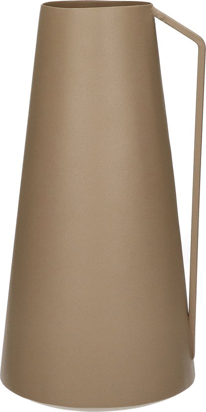 Vase Pomax - Beige - ø 15 x 30 cm de haut.