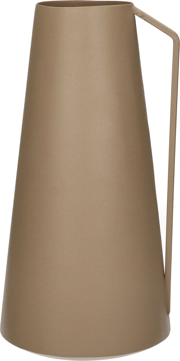 Pomax vaas - Beige - ø 15 x 30 cm hoog.