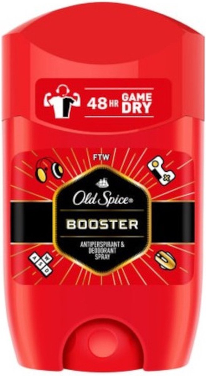 Goedkoopste Old Spice Booster deo stick / antitranspirant 50 ML