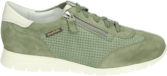 Mephisto DONIA VELC.P. - Baskets basses Adultes - Couleur : Vert - Taille : 37,5