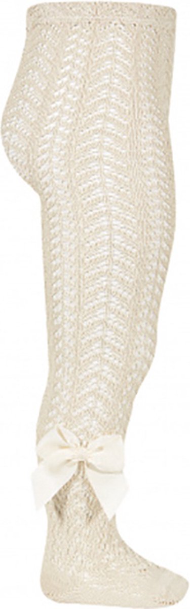 Cóndor Maillot Opengewerkt Grosgrain Strik | 2530/1 | Beige | 0-3 mnd | maat 000