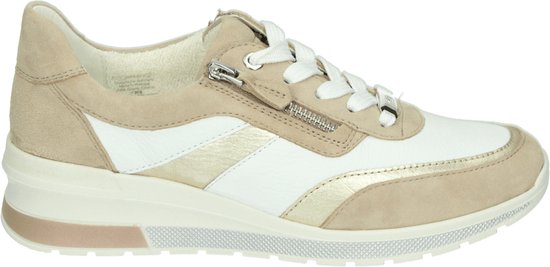 Ara 1218414 - Lage sneakersDames sneakers - Kleur: Wit/beige - Maat: 36