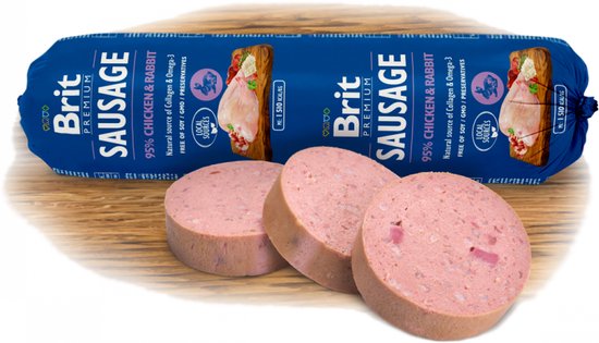 Brit Saucisse Poulet & Lapin 800 g