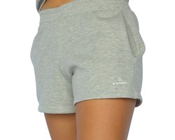 Short dames - Korte broek dames - Zachte stof - GRIJS - Zomerbroeken - Fitness broek - Strand - L