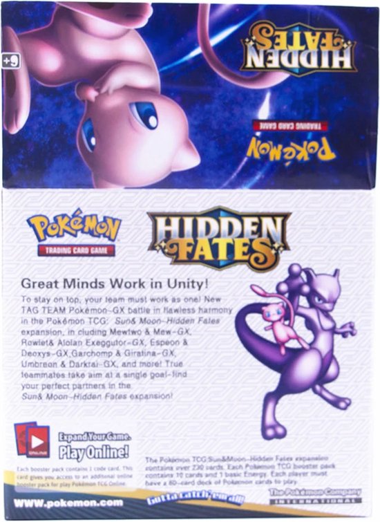Thumbnail van een extra afbeelding van het spel Pokemon boosterbox Hidden Fates