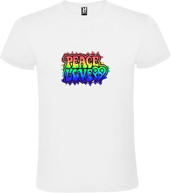 T-shirt Wit avec impression Full Color 