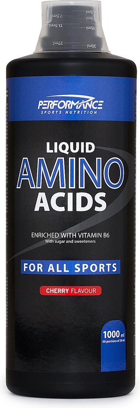 Amino Liquid Cherry 1000 Ml Performance Aminozuren Vloeibaar