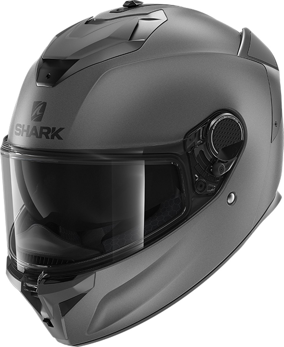SHARK Spartan GT Blank Motorhelm Integraalhelm Mat - Maat M