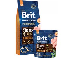 Brit Premium by Nature Senior S+M Hondenvoer - 3 kg