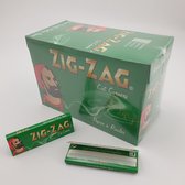 Zig-Zag Cut Corners Vloeipapier (70 mm lengte) 100 Pakjes
