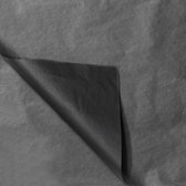 Zijdepapier vloeipapier inpakpapier zwart zijdevloei - 50x70 cm 17gr - 100 vellen - Verhuispapier - knutselen - inpakken en beschermen