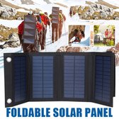 Zonnepaneel - Opvouwbaar zonnepaneel - Sun Power - Zonnecellen Oplaadbatterij - 10W/5V - USB - Zonnepanelen voor buiten - voor Smartphone Camping