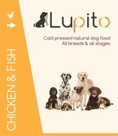 Lupito - Chicken & Fish - koudgeperst hondenvoer