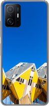 Geschikt voor Xiaomi 11 Lite 5G NE hoesje - Rotterdam - Kubus - Woning - Siliconen Telefoonhoesje