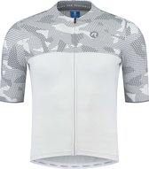 Rogelli Camo Fietsshirt Heren Wit - Maat M